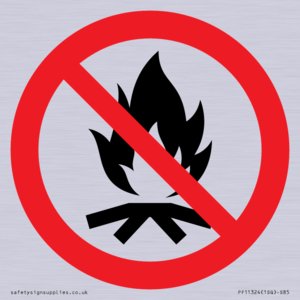 Prohibition: No campfire